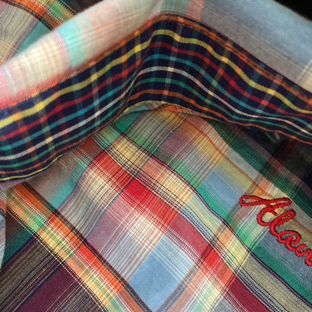 Multicolored Button Down - image 7